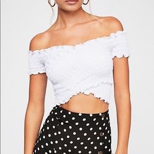 Free People Smoke It Crop Size S